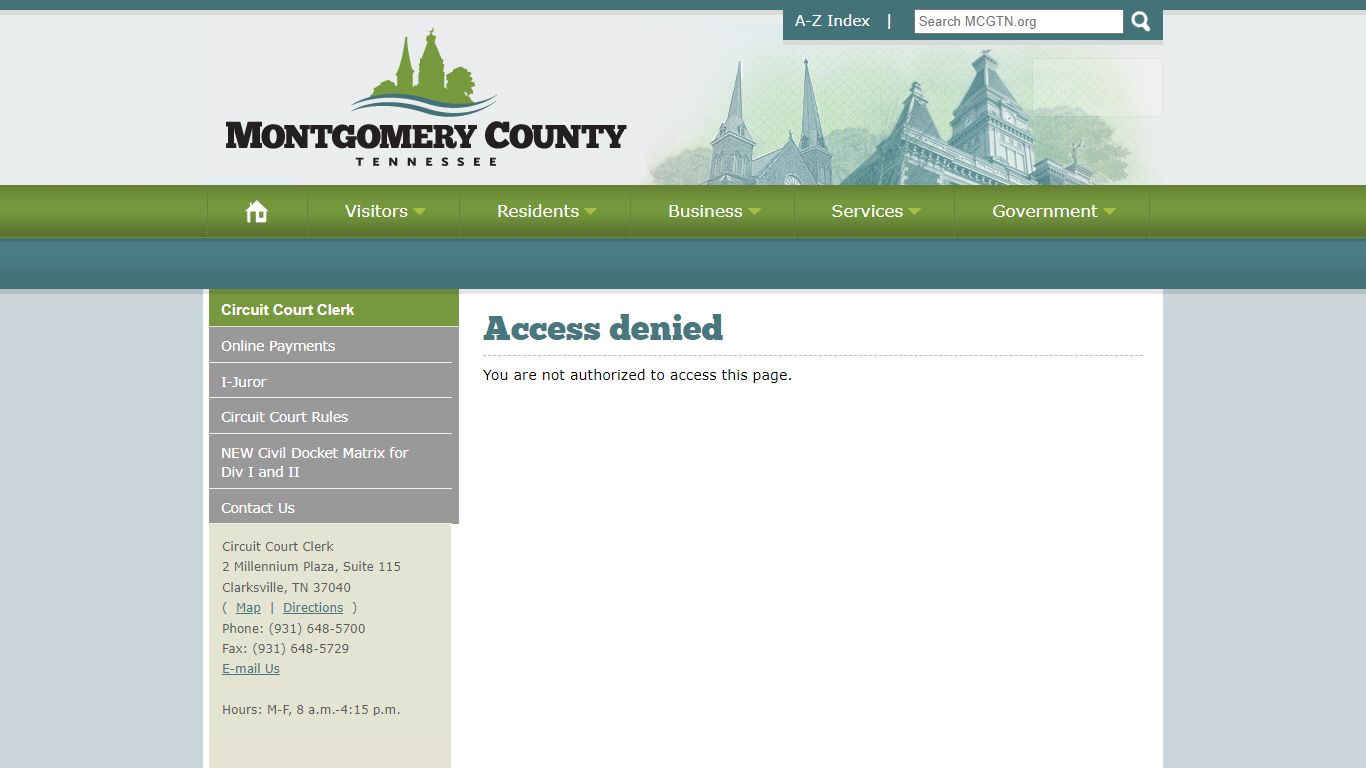 Online Court Records | Montgomery County Government